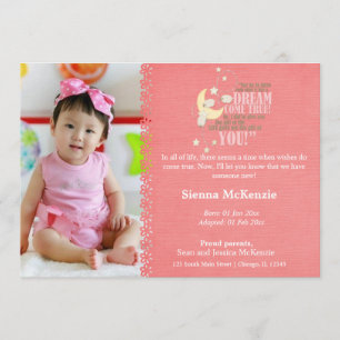 Ankündigung von Adoption Girl