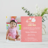 Ankündigung von Adoption Girl (Stehend Vorderseite)