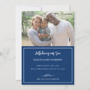 Ankündigung von Adoption Marine und White Strip