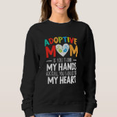 Ankündigung von Adoptionen zur Adoptivbildung von Sweatshirt (Vorderseite)