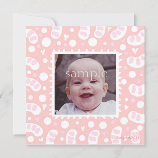 Ankündigung von albernen Punkten (Vorderseite)