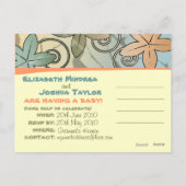 Ankündigung von Aloha Hawaiian Luau Baby (Rückseite)