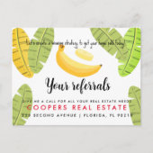 Ankündigung von Ankündigungen für echte Anwesen-Ba (Vorderseite)