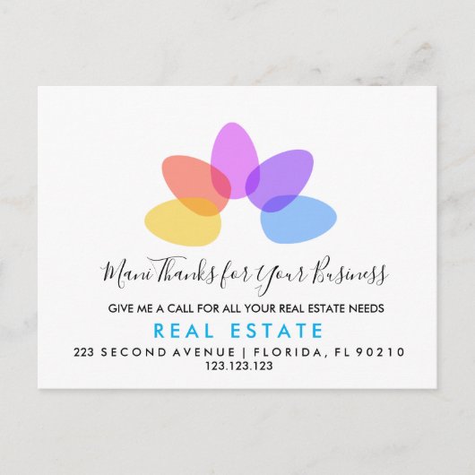 Ankündigung von Ankündigungen von Echtzeit-Anwesen (Vorderseite)