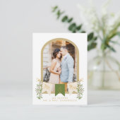 Ankündigung von Arched Elopement Foto (Stehend Vorderseite)