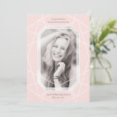 Ankündigung von atemberaubend Gem High School Grad (Stehend Vorderseite)