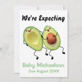 Ankündigung von Avocado Couple Pregnancy (Vorderseite)