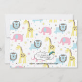 Ankündigung von Baby Animals Blue Lion Baby (Rückseite)