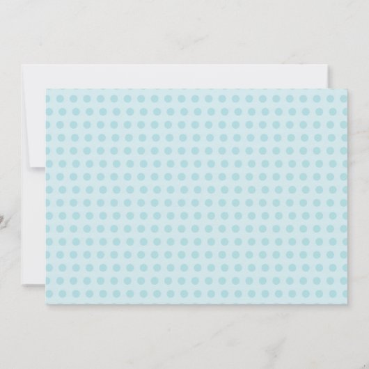 Ankündigung von Baby Boy (Rückseite)