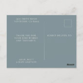 Ankündigung von Baby Boy Foto Postcard Postkarte (Rückseite)