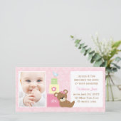 Ankündigung von Baby Foto (Stehend Vorderseite)