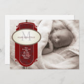 Ankündigung von Baby Holiday (Vorne/Hinten)