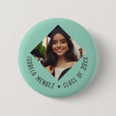 Ankündigung von benutzerdefinierten Abschluss-Foto Button (Vorderseite)