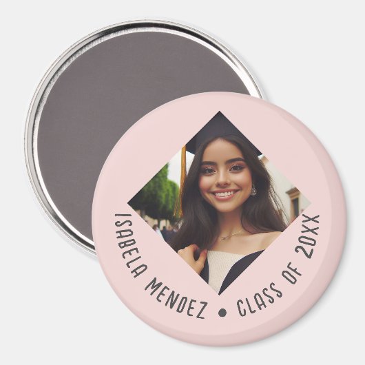 Ankündigung von benutzerdefinierten Abschluss-Foto Magnet (Vorderseite/Rückseite)