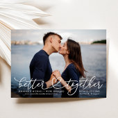 Ankündigung von "Better Together Heart Verlobung"