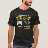 Ankündigung von Big Bro Brother Gamer Controller G T-Shirt (Vorderseite)