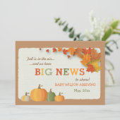 Ankündigung von "Big News Pregnancy" (Stehend Vorderseite)