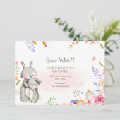 Ankündigung von Big Sister Pregnancy (Stehend Vorderseite)