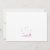 Ankündigung von Big Sister Pregnancy (Rückseite)