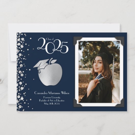 Ankündigung von Bildung Navy Abschluss (Vorderseite)