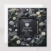 Ankündigung von Black Boho Schwangerschaft mit Son (Vorne/Hinten)