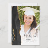 Ankündigung von Black Gold Agate Foto Abschluss (Vorderseite)