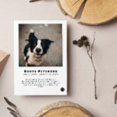 Ankündigung von Black Pawprint Pet Loss Foto