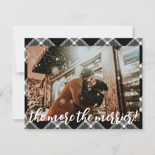 Ankündigung von Black Tartan Christmas Pregnancy (Vorderseite)