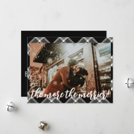 Ankündigung von Black Tartan Christmas Pregnancy