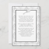 Ankündigung von Black Toile Baby Boy (Rückseite)