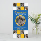 Ankündigung von Blue and Gold 9 Foto Abschluss (Stehend Vorderseite)