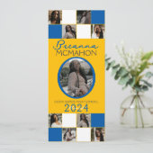 Ankündigung von Blue and Gold 9 Foto Abschluss (Stehend Vorderseite)