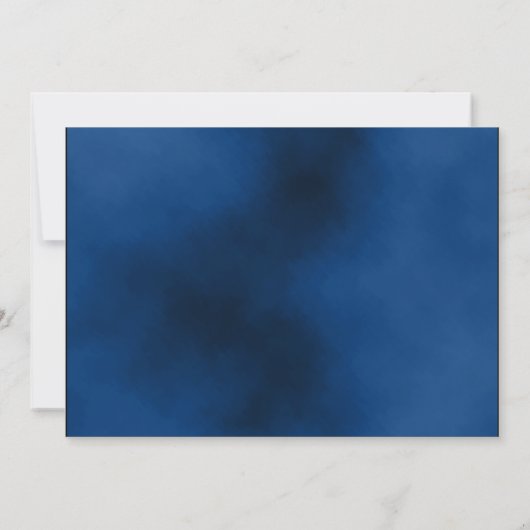 Ankündigung von Blue and Gold Football Abschluss (Rückseite)