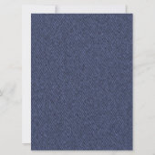 Ankündigung von Blue Denim und Diamond Abschluss (Rückseite)