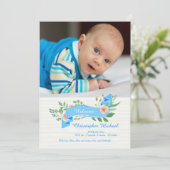 Ankündigung von Blue Ribbon Foto (Stehend Vorderseite)