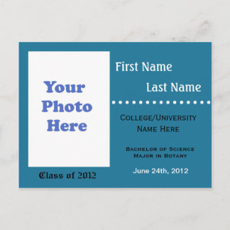 Ankündigung von Blue Uni Abschluss