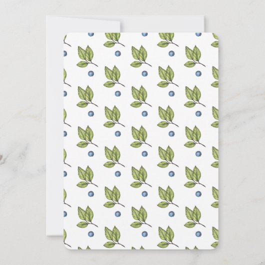 Ankündigung von Blueberry Boy (Rückseite)