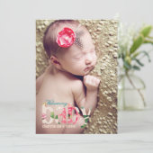 ANKÜNDIGUNG VON Blume BABY (Stehend Vorderseite)