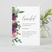 Ankündigung von Blumenabschlüssen (Stehend Vorderseite)