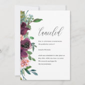 Ankündigung von Blumenabschlüssen (Vorderseite)