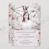 Ankündigung von Blumenkohl-Foto Abschluss (Vorne/Hinten)