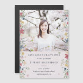 Ankündigung von Blumenkohl-Foto Abschluss (Vorne/Hinten)