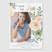 Ankündigung von Blumentieren Rett Datum Foto (Vorderseite)