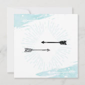 Ankündigung von Boho Chic Foto Graduation (Rückseite)