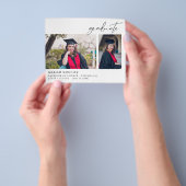 Ankündigung von Budget Chic 2 Multi Foto Graduate Flyer (Gruppe)