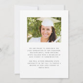 Ankündigung von Burgund Gold Agate Foto Abschluss (Rückseite)