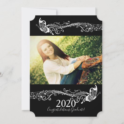 Ankündigung von Butterfly Music Graduate Foto (Vorderseite)