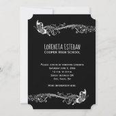 Ankündigung von Butterfly Music Graduate Foto (Rückseite)