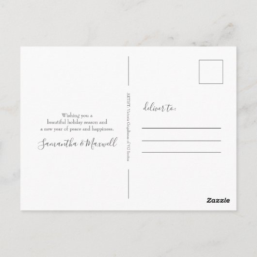 Ankündigung von Cactus New Zuhause Sweet Zuhause M Postkarte (Rückseite)