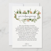 Ankündigung von Cactus Wedding Update Downsize Fot